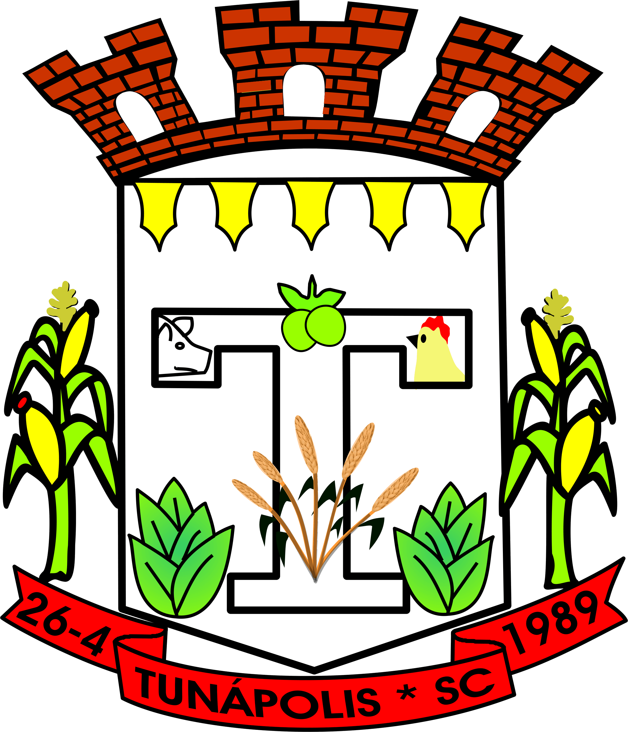 Brasão de Tunápolis