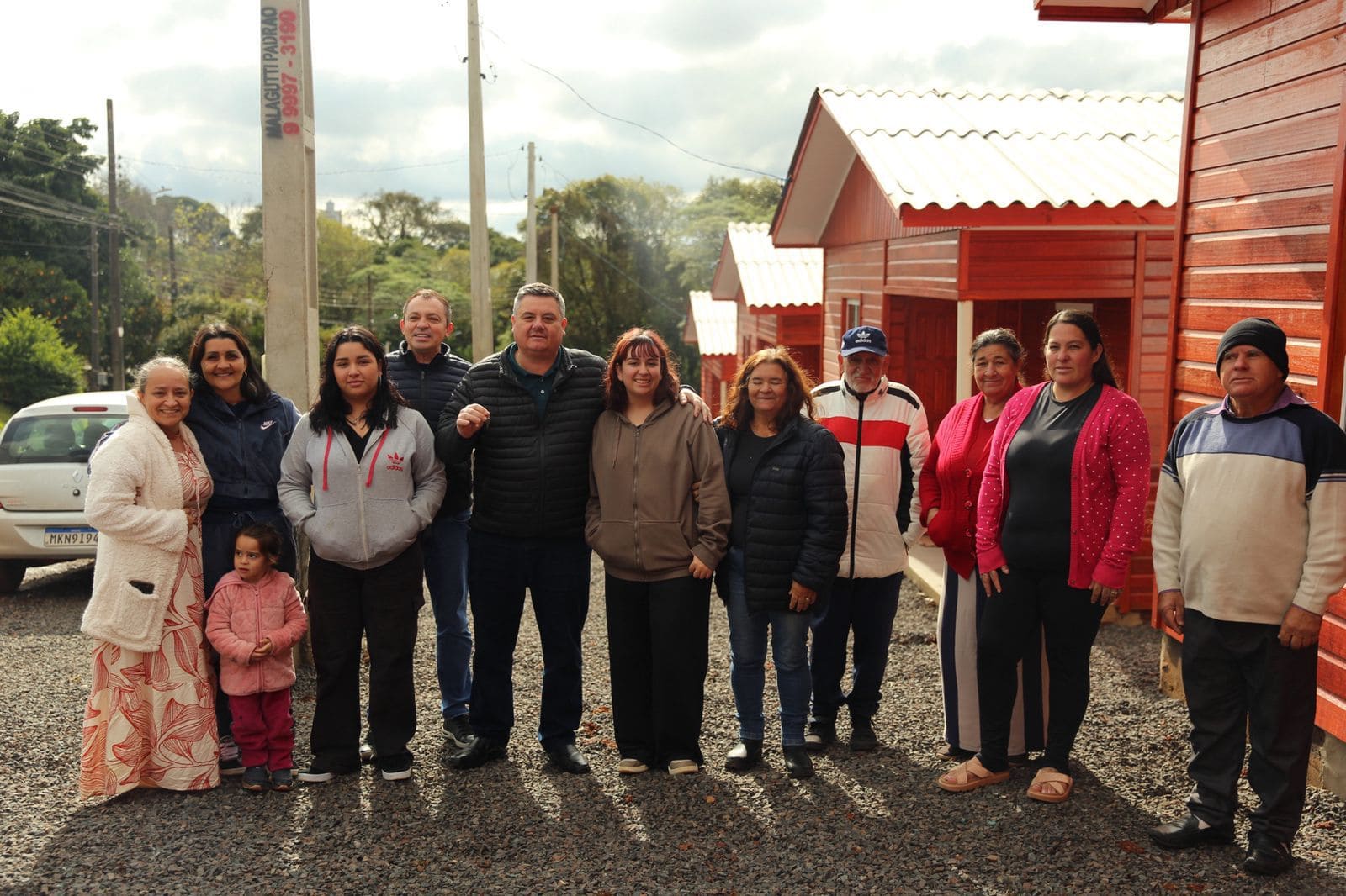 Novas unidades habitacionais são entregues a famílias realocadas no bairro Bom Pastor em Chapecó