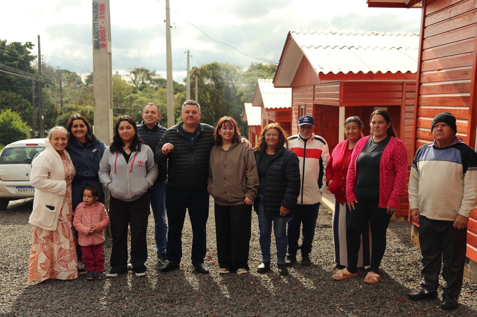 Novas unidades habitacionais são entregues a famílias realocadas no bairro Bom Pastor em Chapecó