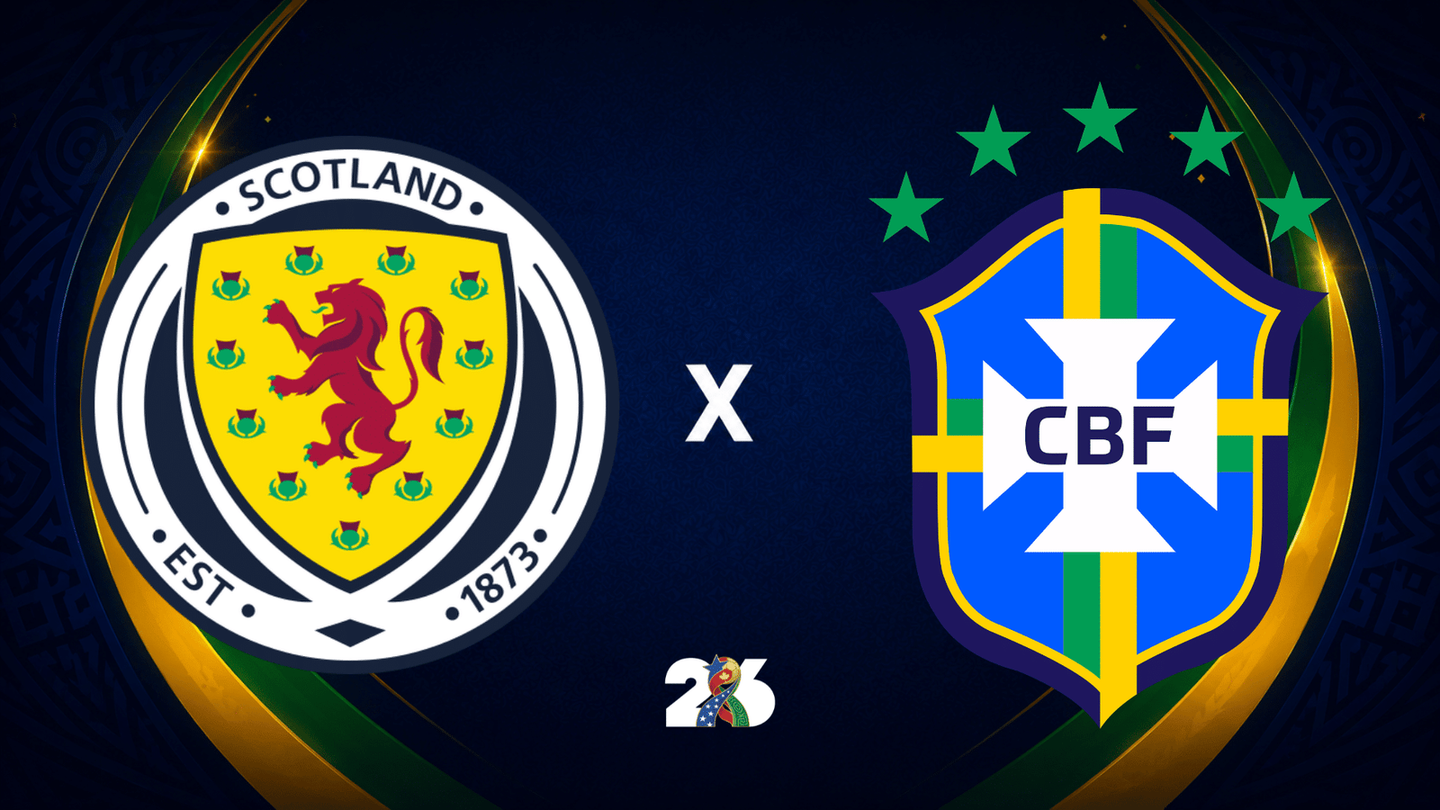 Brasil enfrenta a Escócia nesta quarta em busca da classificação na Copa do Mundo