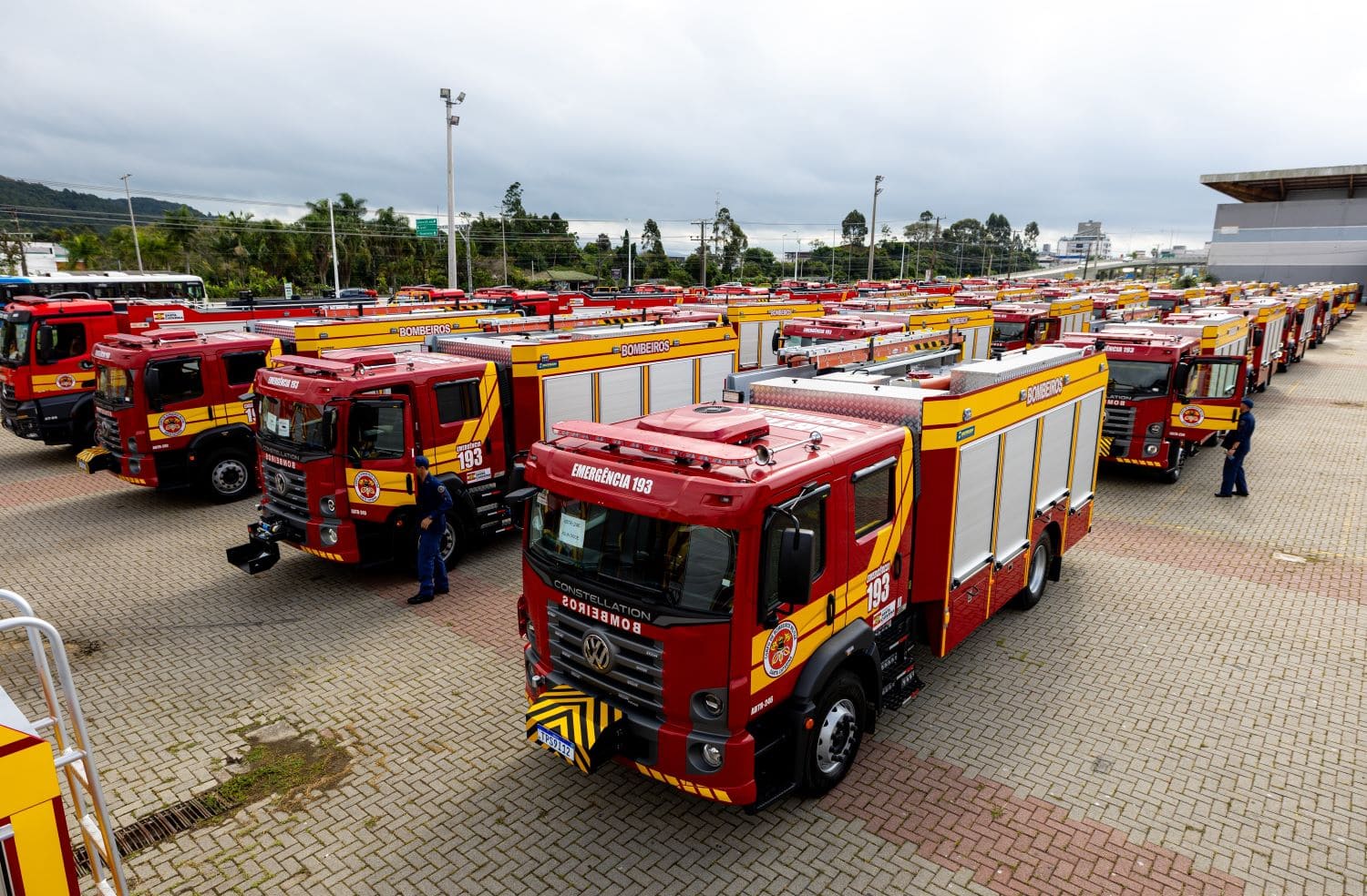 Novo reforço de frota e efetivo marca atualização no Corpo de Bombeiros e Polícia Militar de SC