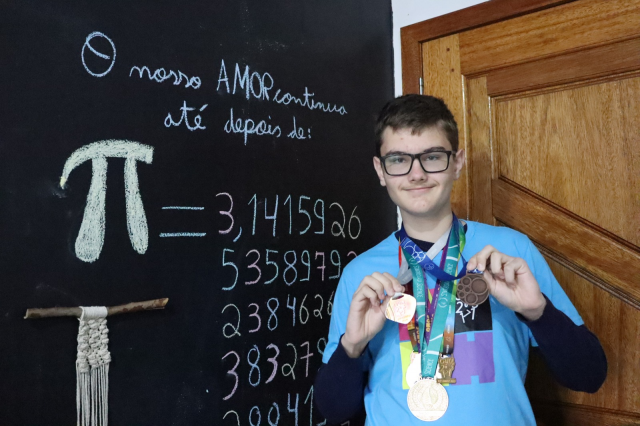 Estudante de Maravilha é ouro novamente na OBMEP