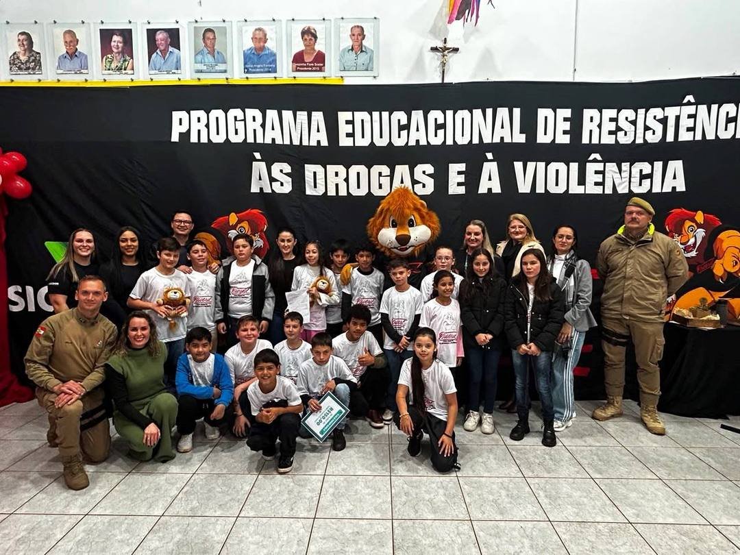 Belmonte forma 23ª turma do PROERD e reforça prevenção às drogas e à violência