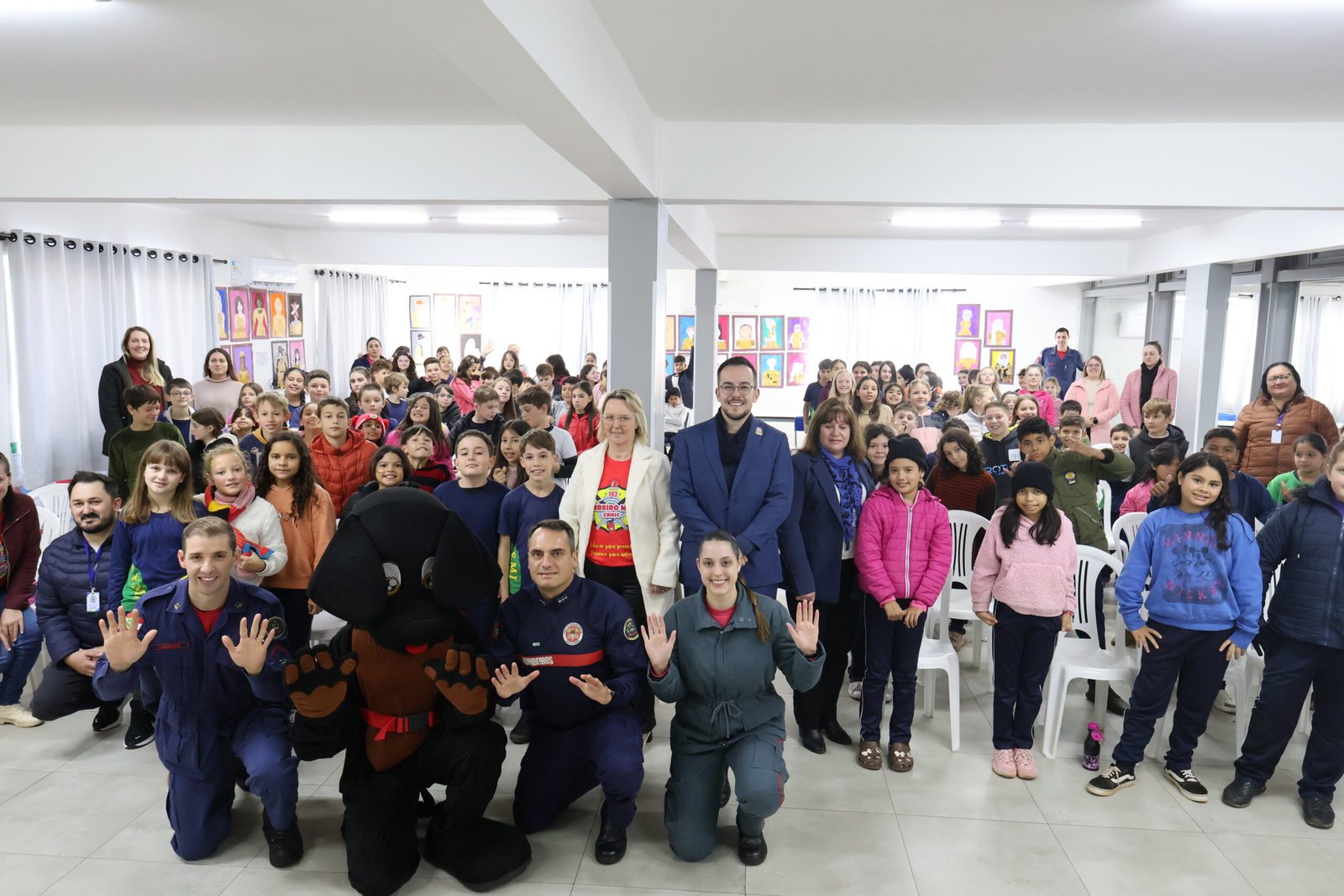 Projeto Bombeiro Mirim 2026 tem início em Maravilha