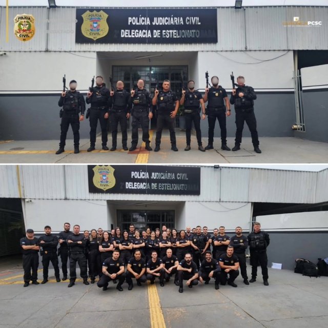 Polícia Civil de Maravilha ministra aula sobre investigação de crimes de estelionato a alunos da ACADEPOL de Mato Grosso