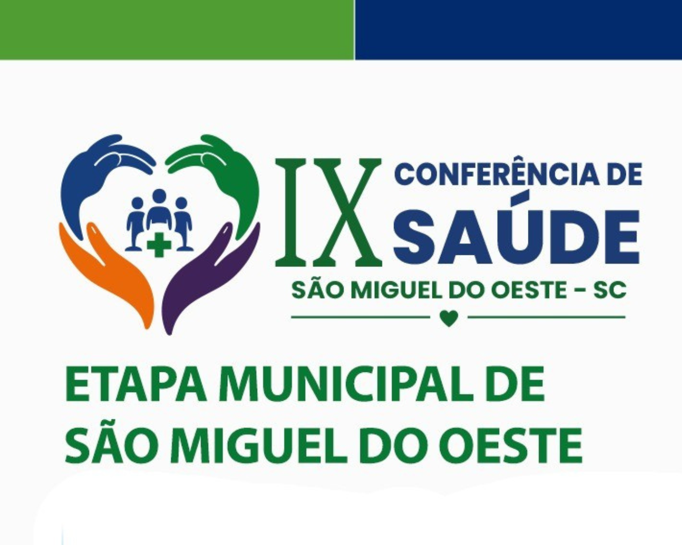 São Miguel do Oeste realiza etapa municipal da Conferência Nacional de Saúde