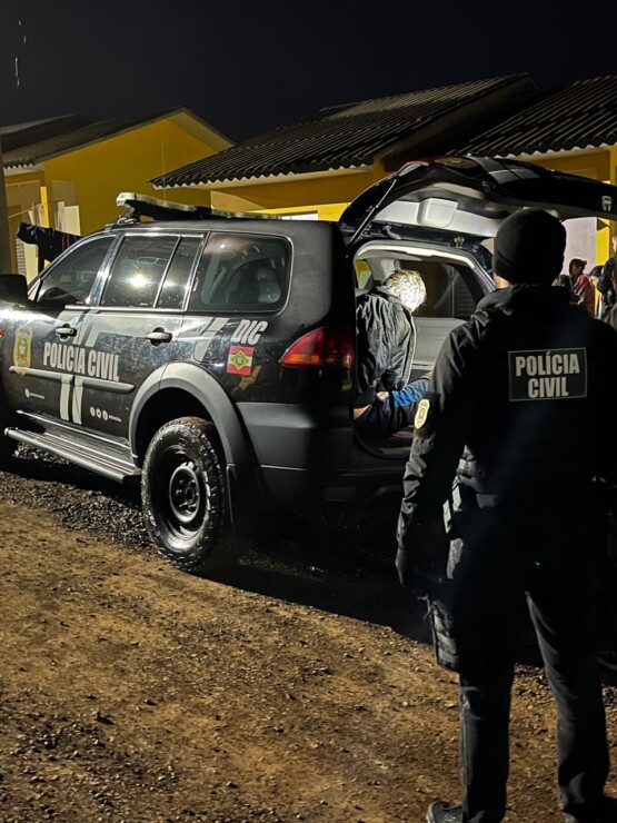 Foragido por homicídio, roubo e furto é capturado durante operação contra facção criminosa no Oeste de SC