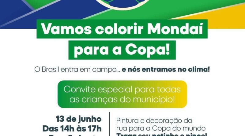VAMOS COLORIR MONDAÍ!