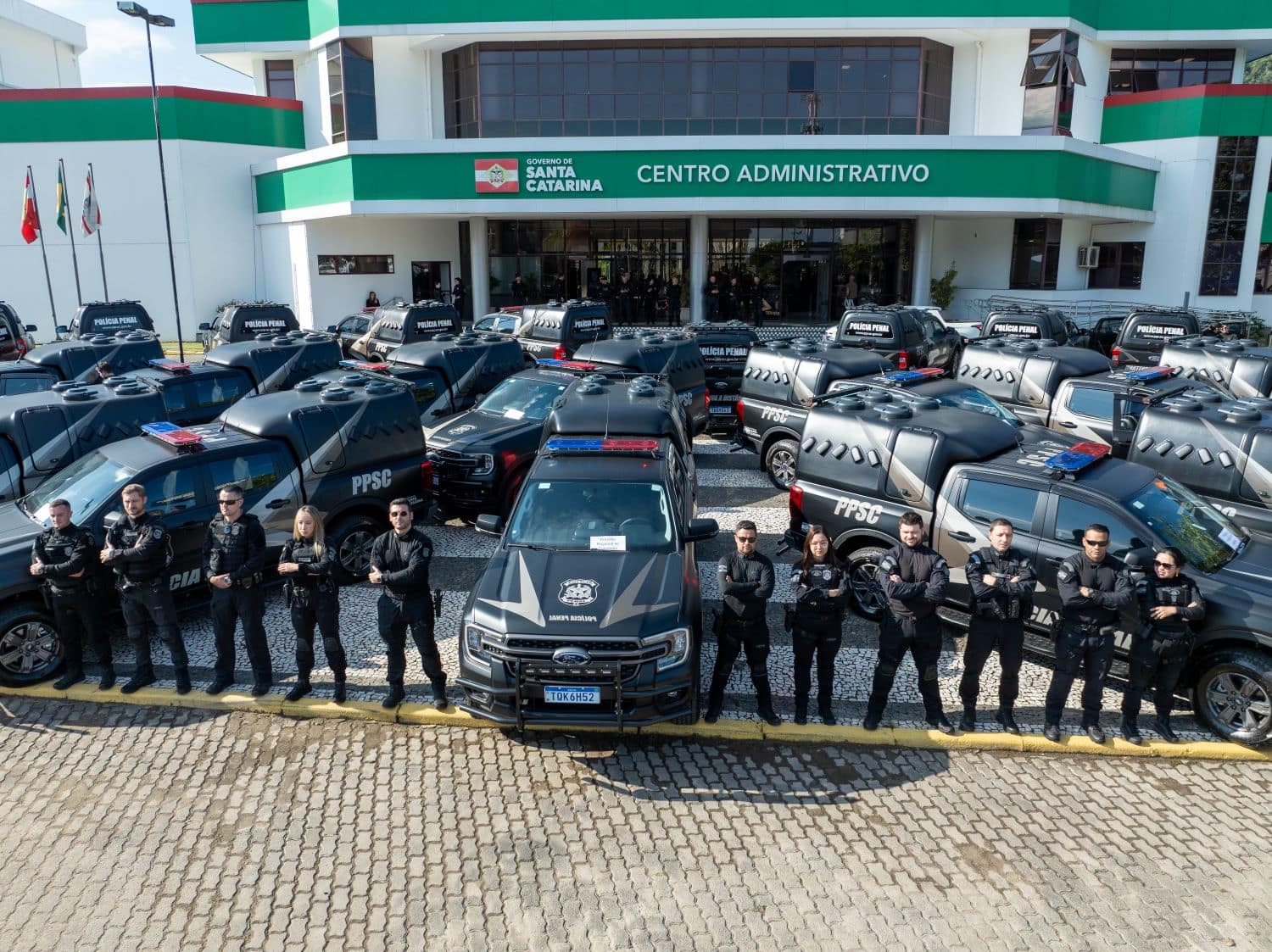 Polícia Penal de Santa Catarina recebe viaturas, armamentos e equipamentos em investimento de R$ 27 milhões - Santa Catarina em Pauta