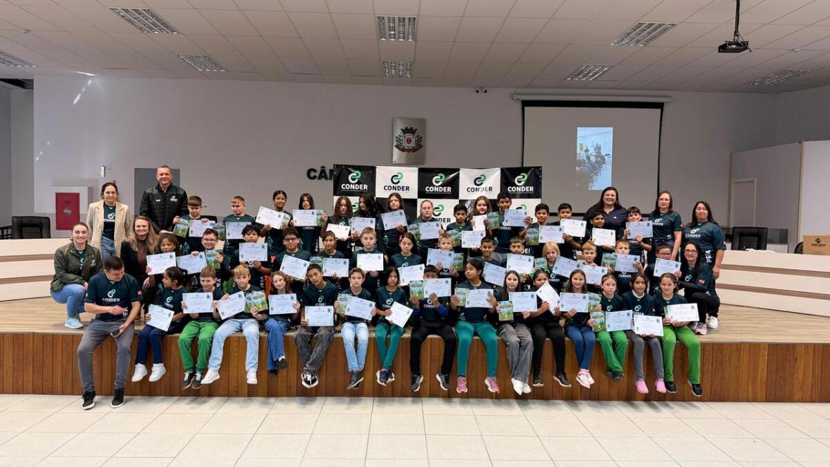 Primeira turma do PREA conclui formação ambiental promovida pelo Conder em São Miguel do Oeste