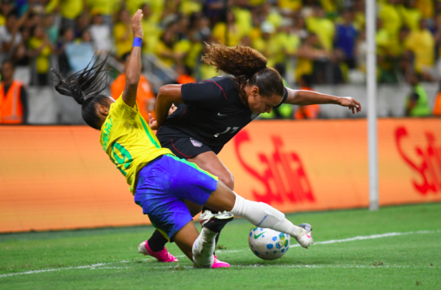 Seleção Brasileira perde para os Estados Unidos em segundo amistoso entre as equipes