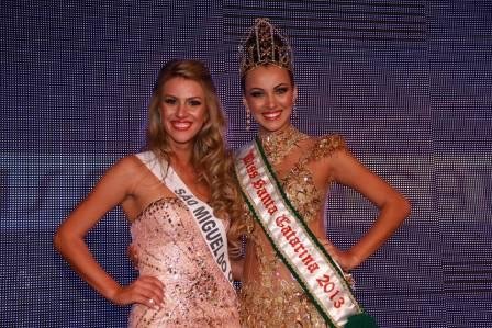 Candidata de Pomerode é coroada Miss Santa Catarina