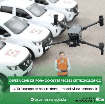Defesa Civil recebe kit tecnológico para fortalecer ações e atendimento à população