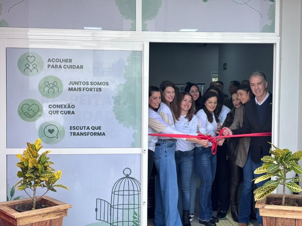 Nova sede do CAPS Oscar Pereira é inaugurado em São Miguel do Oeste