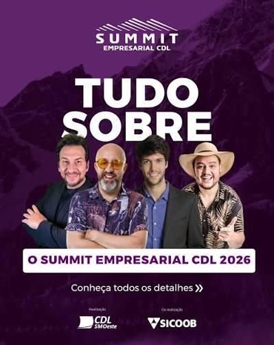CDL ainda tem cerca de 100 ingressos à venda para o Summit Empresarial 2026