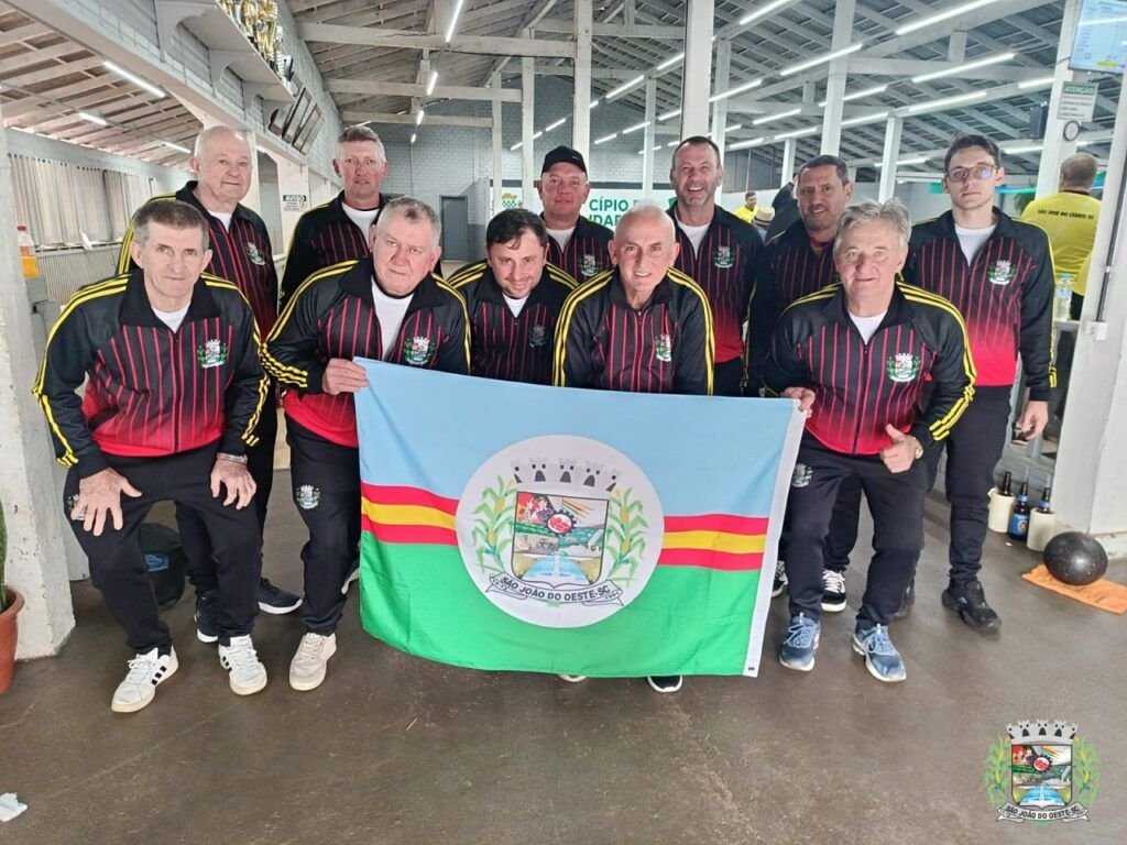 Bolão masculino de São João do Oeste fica em 4º lugar na etapa microrregional dos JASC