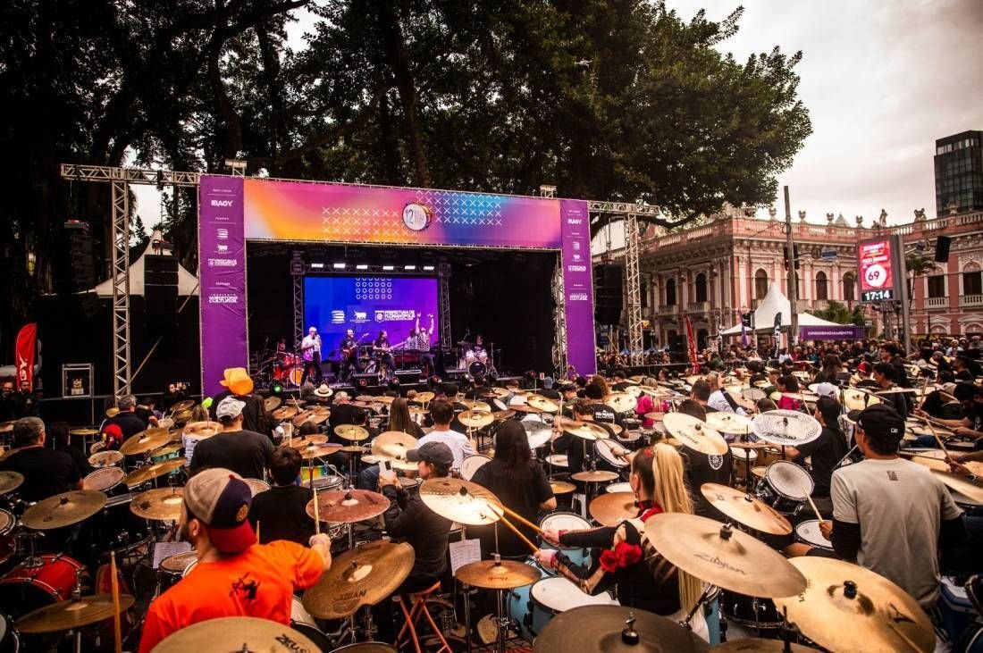 Orquestra de Baterias de Florianópolis abre inscrições para músicos de todo o Brasil
