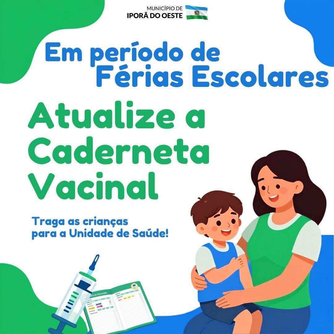 *Férias também é tempo de cuidar da saúde!*