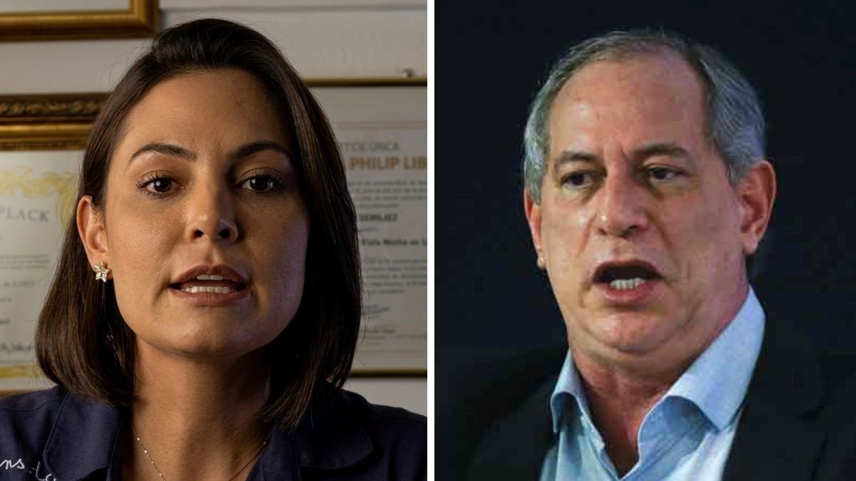 ‘Está vendida’: Michelle Bolsonaro critica direita do Ceará após Ciro Gomes omitir apoio a Flávio Bolsonaro