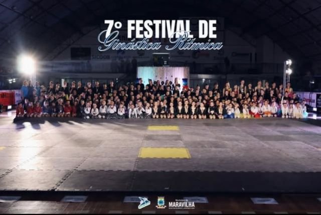 7º Festival de Ginástica Rítmica reúne atletas e encanta público em Maravilha