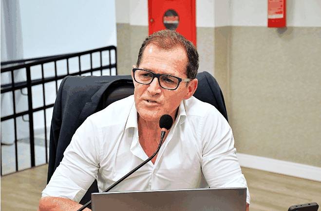 Vereador Gilberto Pedro Berté (PL) apresentou a Moção de Aplauso em homenagem ao Dia do Comerciante
