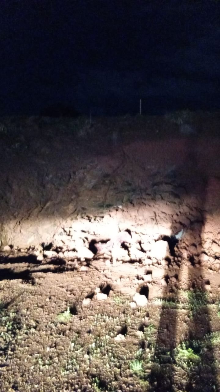 Homem é resgatado após passar cerca de oito horas parcialmente soterrado no Oeste de SC