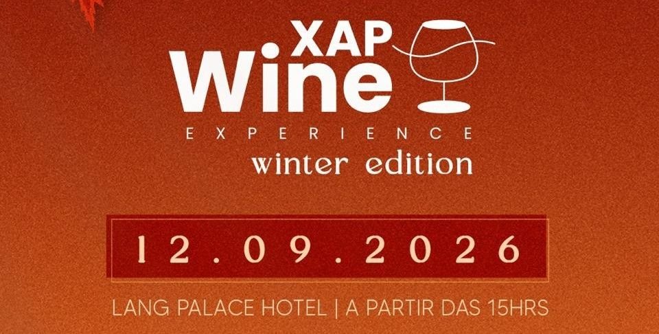 Chapecó sediará a Winter Edition do Xap Wine Experience em setembro de 2026