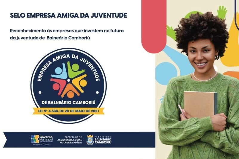 Empresas de Balneário Camboriú têm até domingo para se inscrever no Selo Empresa Amiga da Juventude