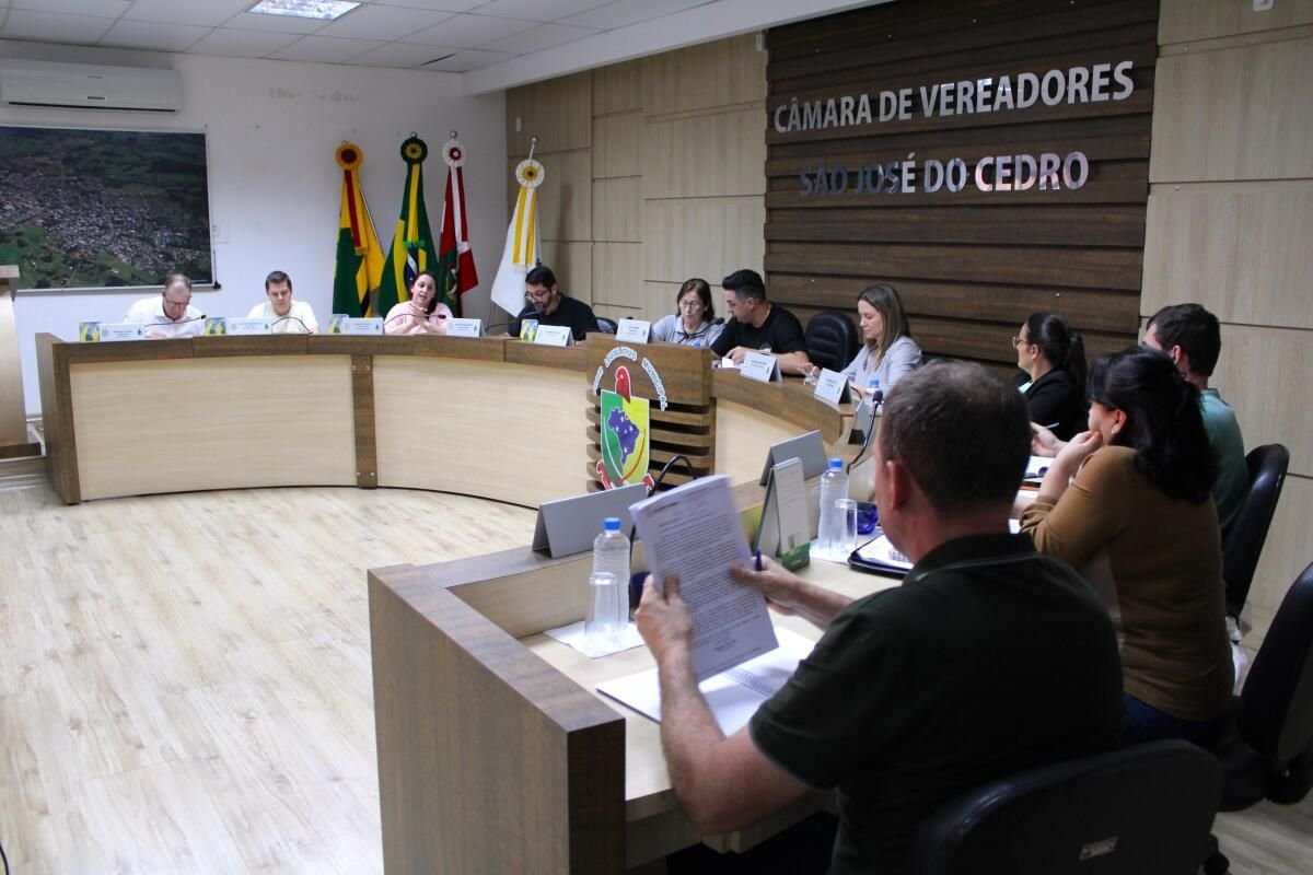 Câmara de São José do Cedro realiza segunda sessão ordinária de agosto