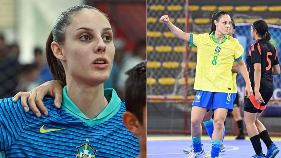 Débora Zenatti, de Vargeão, é convocada para a Seleção Brasileira de Futsal Sub-20