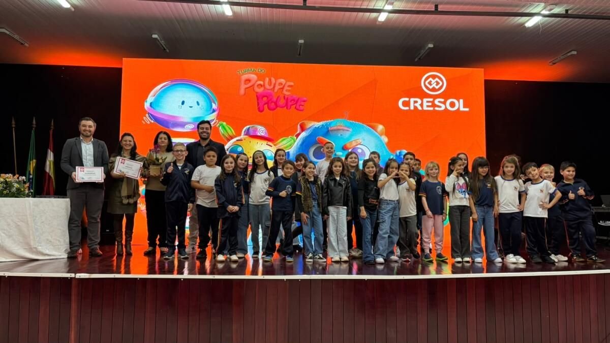 Mais de 200 crianças concluem projeto Poupe Poupe em Campo Erê