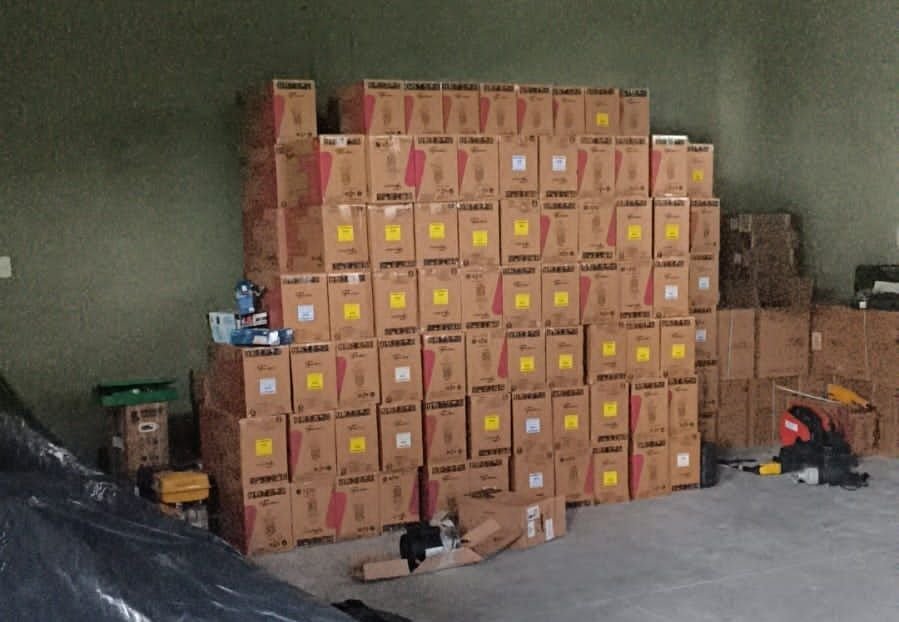 Polícia Militar recupera carga furtada de R$ 400 mil e prende dois em Palhoça