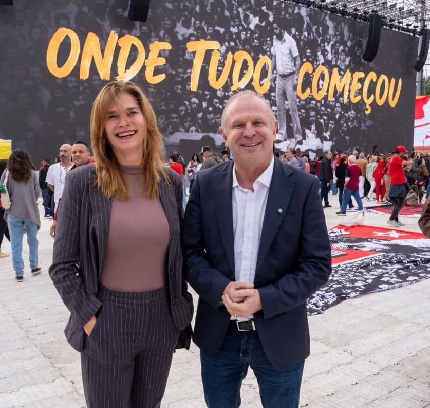 Gelson Merisio e Angela Albino lançam campanha ao Governo de SC em São Bernardo do Campo