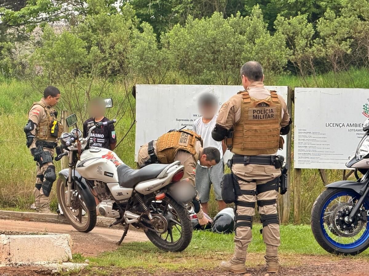 Adolescente é apreendido após fuga de abordagem policial em São Miguel do Oeste