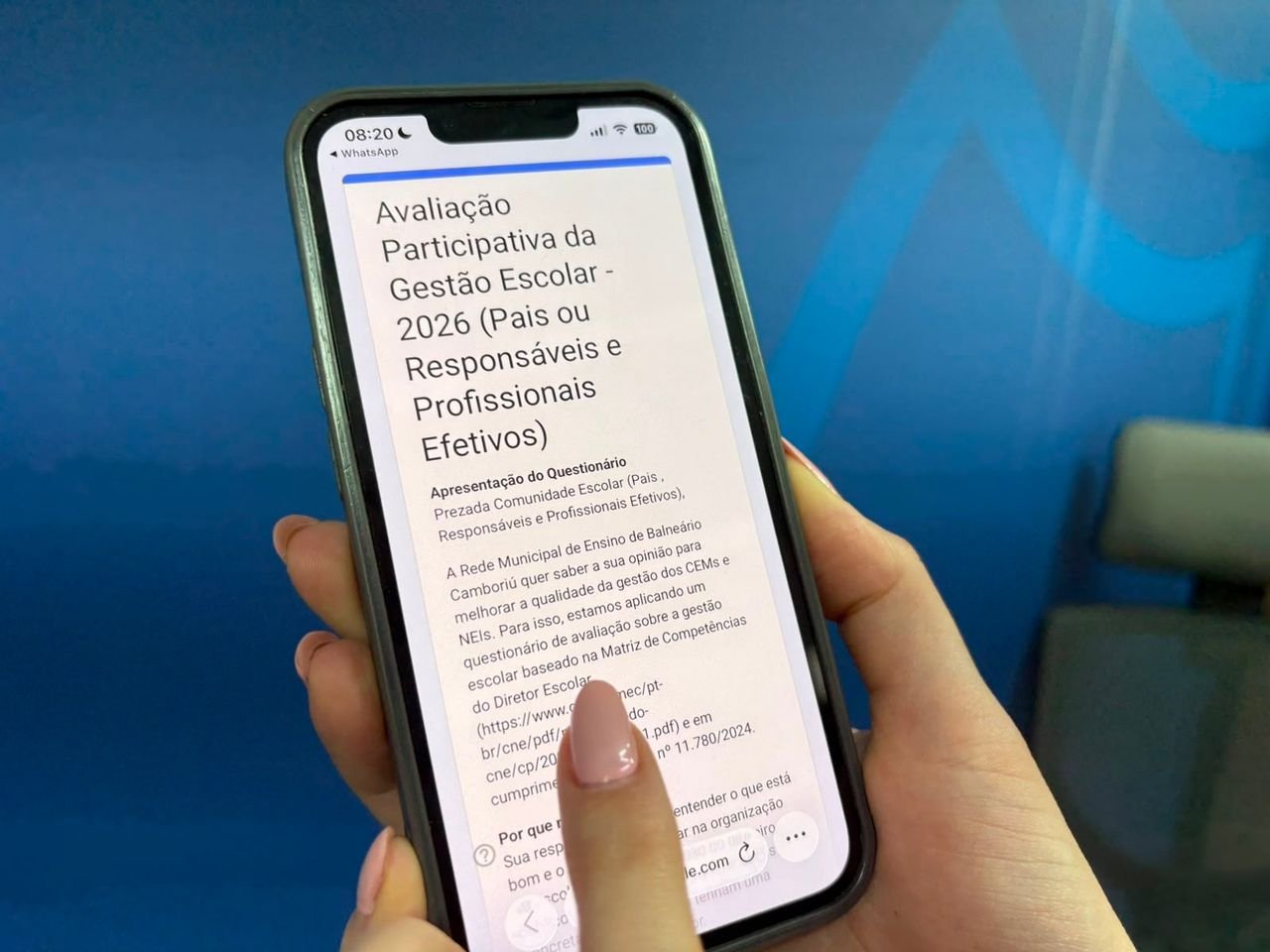 Balneário Camboriú inicia avaliação da gestão das unidades de ensino