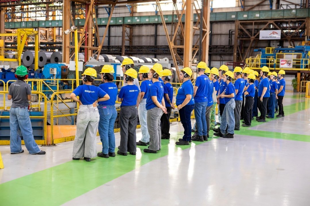 ArcelorMittal abre unidade de São Francisco do Sul para visitas de estudantes