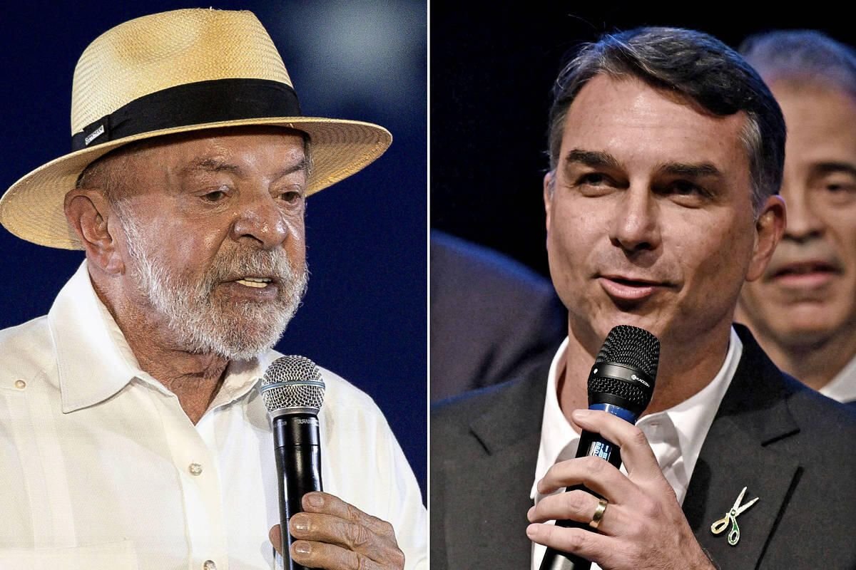 Lula e Flávio Bolsonaro lideram tempo no horário eleitoral gratuito