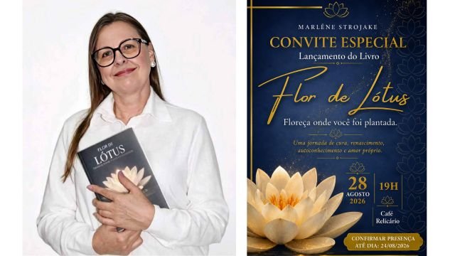 Lançamento do livro 'Flor de Lótus' de Marlêne Strojake acontece em Maravilha