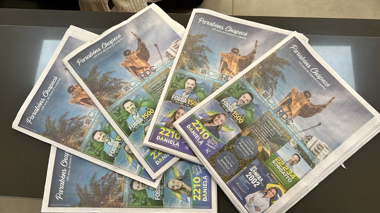 Jornal ClicRDC Especial celebra 109 anos de Chapecó com histórias de 54 bairros