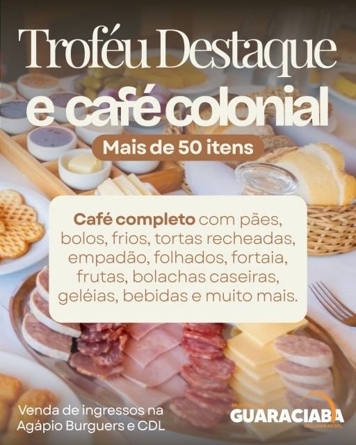 Trofeu Destaque em Guaraciaba contará com café colonial e homenagens a empreendimentos locais