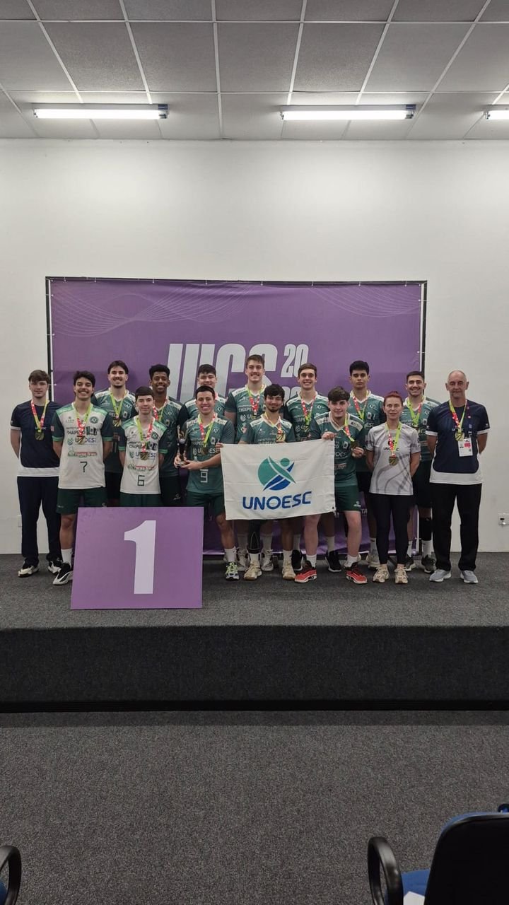 Chapecó Representa SC nos Jogos Universitários Brasileiros de Voleibol