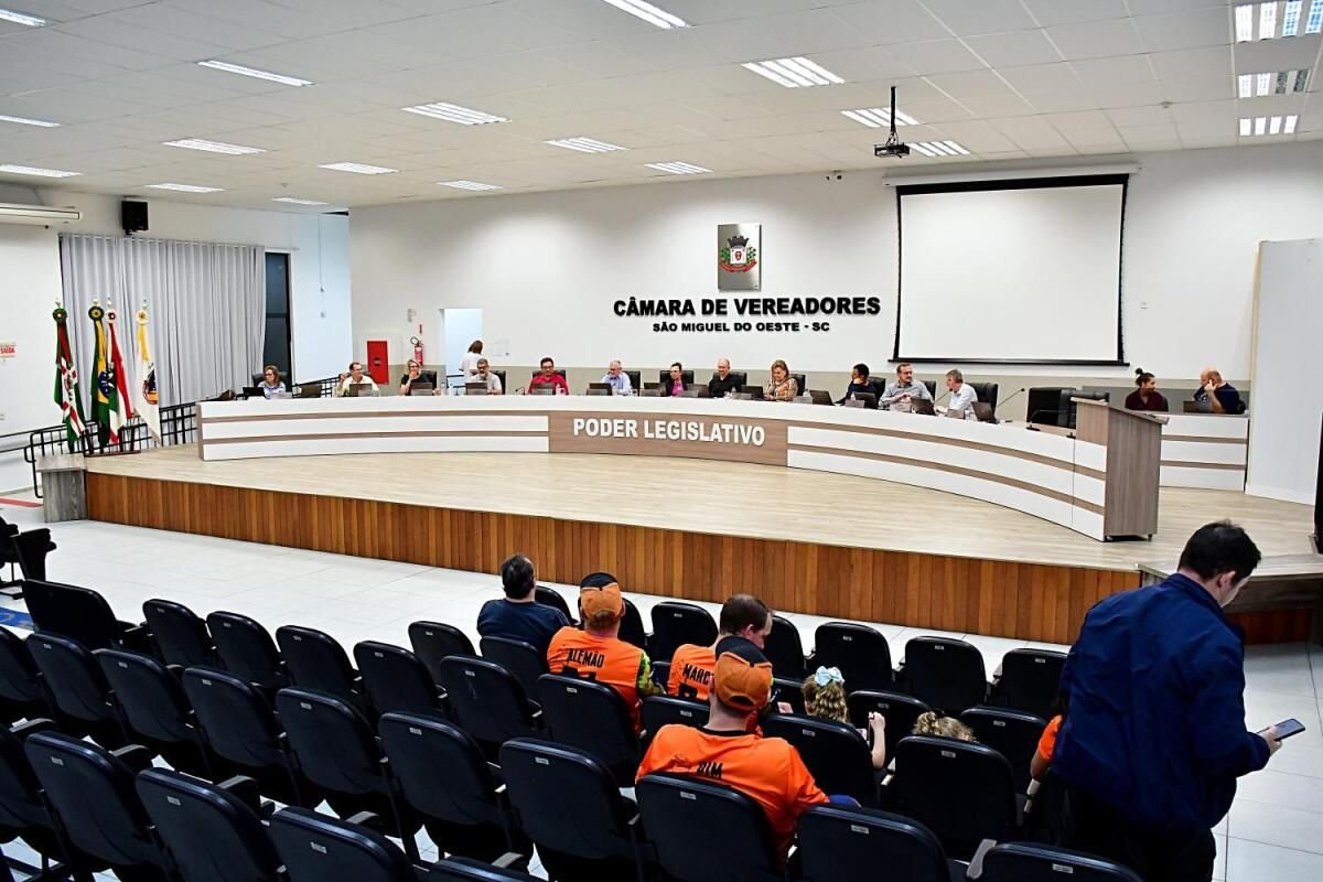 Câmara aprova regras para eventos em São Miguel do Oeste