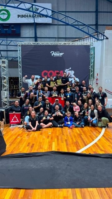 WS TEAM Maravilha conquista bicampeonato em competição de Jiu Jitsu em Pinhalzinho