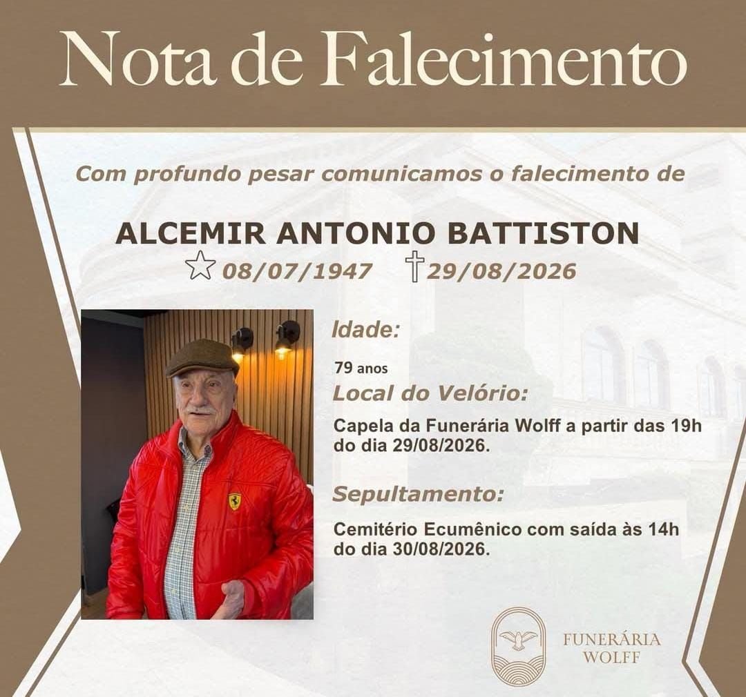 Morre Alcemir Battiston, cofundador do Grupo Celeiro em Chapecó