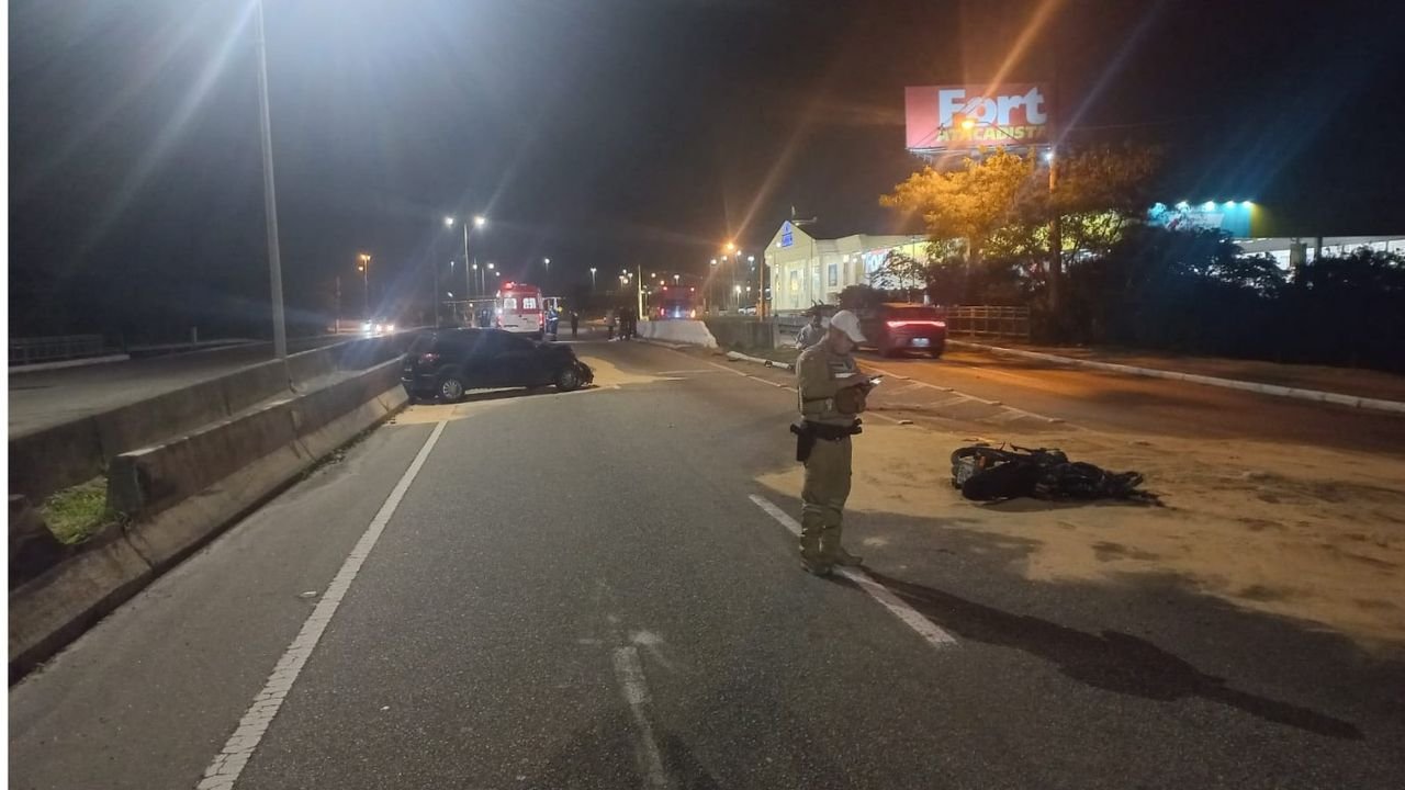 Motorista é investigada após acidente fatal na SC-401 em Florianópolis