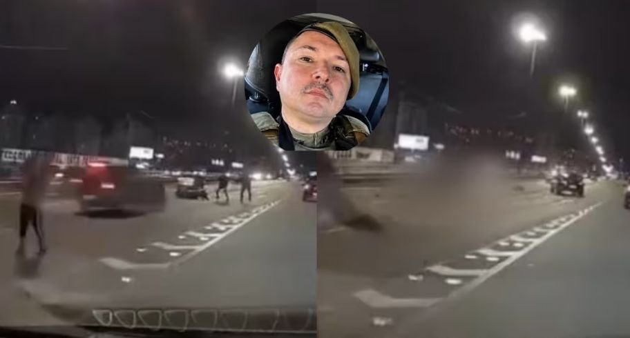 Policial militar é atropelado ao socorrer motociclista na BR-282 em Florianópolis