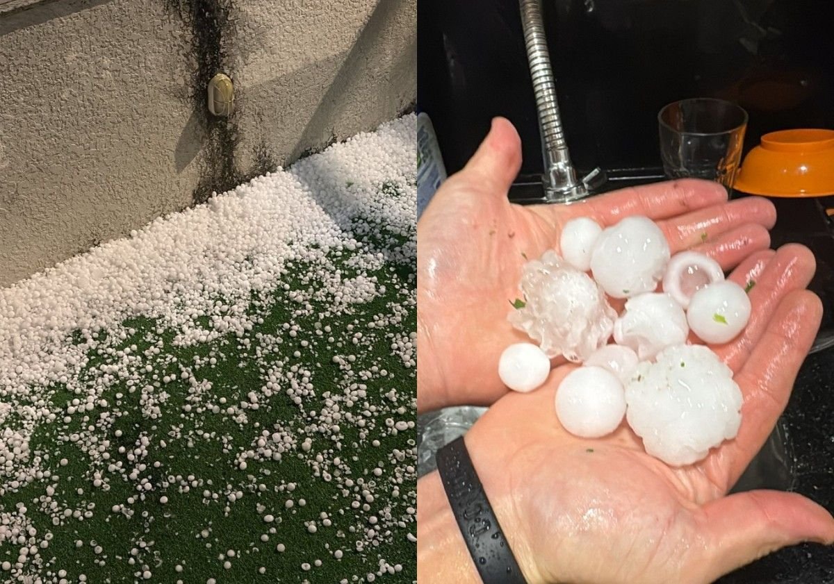 Aulas suspensas em municípios da Grande Florianópolis após temporal com granizo