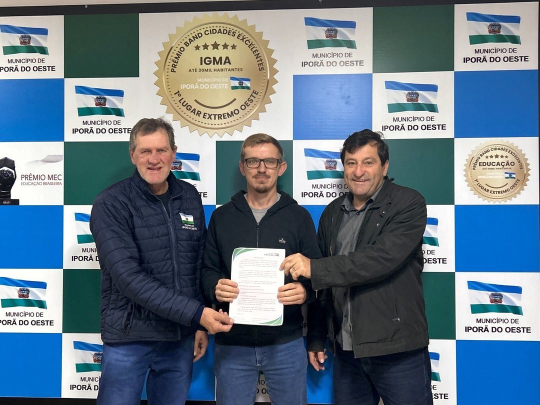 Novo motorista é empossado pela Administração Municipal