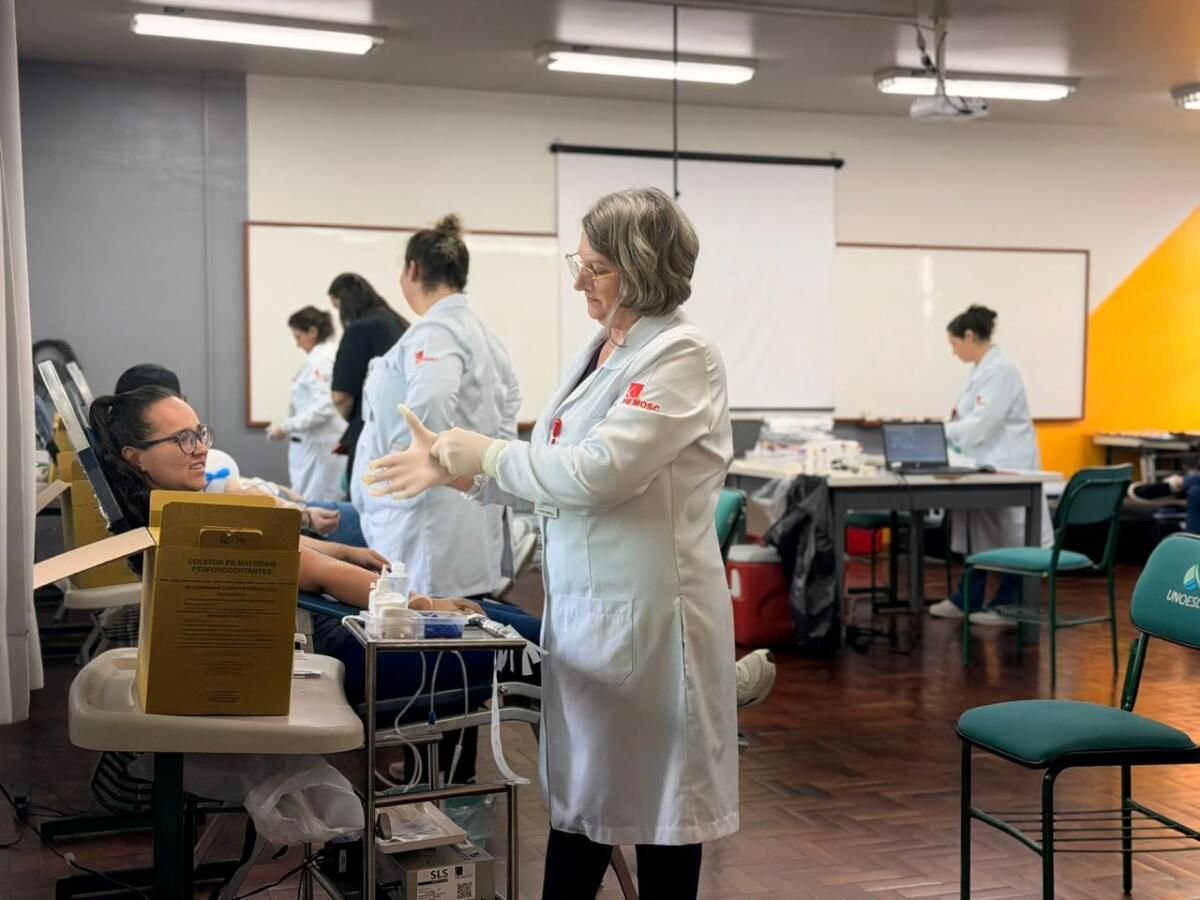 Hemosc realiza coleta de sangue em São Miguel do Oeste com 80 vagas preenchidas