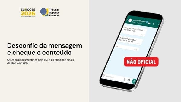TRE-SC alerta sobre golpes que usam nome da Justiça Eleitoral